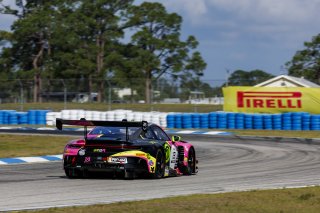 #13 Porsche 911 GT3-R (992) EVO of Todd Parriott and Riley Dickinson, Kellymoss, GT World Challenge America, Pro-Am, SRO America, Sebring International Raceway, Sebring, FL, May 7 - 10, 2026
 | Fabian Lagunas | www.lagunasphotography.com | 2026