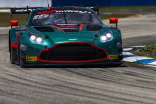 #71 Aston Martin Vantage AMR GT3 EVO of Robin Liddell and Frank Depew, Rebel Rock Racing, GT World Challenge America, Pro-Am, SRO America, Sebring International Raceway, Sebring, FL, May 7 - 10, 2026
 | Fabian Lagunas | www.lagunasphotography.com | 2026
