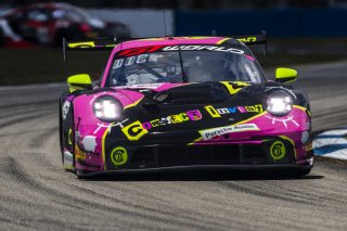 #13 Porsche 911 GT3-R (992) EVO of Todd Parriott and Riley Dickinson, Kellymoss, GT World Challenge America, Pro-Am, SRO America, Sebring International Raceway, Sebring, FL, May 7 - 10, 2026
 | Fabian Lagunas | www.lagunasphotography.com | 2026