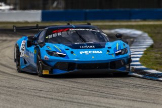 #12 Ferrari 296 GT3 EVO of Matias Perez Companc and Frederik Schandorff, AF Corse USA, GT World Challenge America, Pro, SRO America, Sebring International Raceway, Sebring, FL, May 7 - 10, 2026
 | Fabian Lagunas | www.lagunasphotography.com | 2026