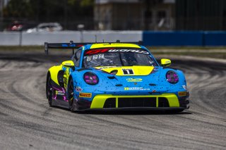 #242 Porsche 911 GT3-R (992) EVO of Therese Lahlouh and Thomas Merrill, Wright Motorsports, GT World Challenge America, Pro-Am, SRO America, Sebring International Raceway, Sebring, FL, May 7 - 10, 2026
 | Fabian Lagunas | www.lagunasphotography.com | 2026