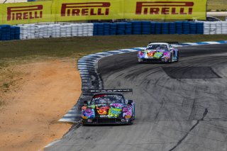 #32 Porsche 911 GT3-R (992) EVO of Kyle Washington and Tom Sargent, GMG Racing, GT World Challenge America, Pro-Am, SRO America, Sebring International Raceway, Sebring, FL, May 7 - 10, 2026
 | Fabian Lagunas | www.lagunasphotography.com | 2026