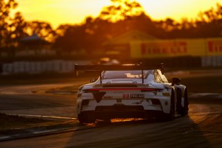 #88 Porsche 911 GT3-R (992) EVO of John Gilliland and Loek Hartog, Kellymoss, GT World Challenge America, Pro-Am, SRO America, Sebring International Raceway, Sebring, FL, May 7 - 10, 2026
 | Andrew Miterko Photography LLC &copy;2026