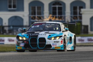 #29 BMW M4 GT3 EVO of Justin Rothberg and Robby Foley, Turner Motorsport, GT World Challenge America, Pro, SRO America, Sebring International Raceway, Sebring, FL, May 7 - 10, 2026
 | Fabian Lagunas | www.lagunasphotography.com | 2026