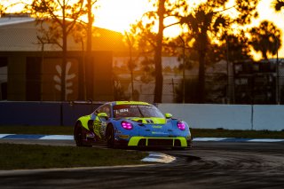 #242 Porsche 911 GT3-R (992) EVO of Therese Lahlouh and Thomas Merrill, Wright Motorsports, GT World Challenge America, Pro-Am, SRO America, Sebring International Raceway, Sebring, FL, May 7 - 10, 2026
 | Fabian Lagunas | www.lagunasphotography.com | 2026