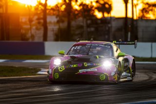 #13 Porsche 911 GT3-R (992) EVO of Todd Parriott and Riley Dickinson, Kellymoss, GT World Challenge America, Pro-Am, SRO America, Sebring International Raceway, Sebring, FL, May 7 - 10, 2026
 | Fabian Lagunas | www.lagunasphotography.com | 2026