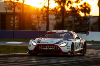 #34 Mercedes-AMG GT3 EVO of Michai Stephens and Mikael Grenier, JMF Motorsports, GT World Challenge America, Pro, SRO America, Sebring International Raceway, Sebring, FL, May 7 - 10, 2026
 | Fabian Lagunas | www.lagunasphotography.com | 2026