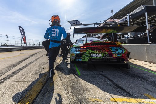 #31 Porsche 911 GT3-R (992) EVO of Dave Musial Jr. and Ryan Yardley, Wright Motorsports, GT World Challenge America, Pro-Am, SRO America, Sebring International Raceway, Sebring, FL, May 7 - 10, 2026
 | Fabian Lagunas | www.lagunasphotography.com | 2026