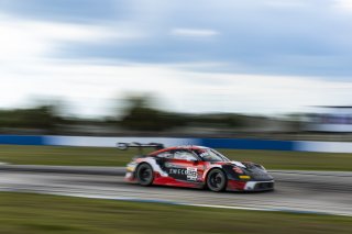 #28 Porsche 911 GT3-R (992) EVO of JP Martinez and Jan Heylen, RS1, GT World Challenge America, Pro-Am, SRO America, Sebring International Raceway, Sebring, FL, May 7 - 10, 2026
 | Fabian Lagunas | www.lagunasphotography.com | 2026