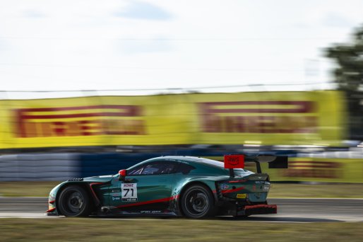 #71 Aston Martin Vantage AMR GT3 EVO of Robin Liddell and Frank Depew, Rebel Rock Racing, GT World Challenge America, Pro-Am, SRO America, Sebring International Raceway, Sebring, FL, May 7 - 10, 2026
 | Fabian Lagunas | www.lagunasphotography.com | 2026