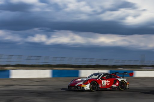 #8 Porsche 911 GT3-R (992) EVO of Michael McCann Jr. and Zachary Vanier, McCann Racing, GT World Challenge America, Pro, SRO America, Sebring International Raceway, Sebring, FL, May 7 - 10, 2026
 | Fabian Lagunas | www.lagunasphotography.com | 2026