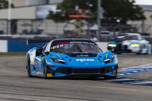 #12 Ferrari 296 GT3 EVO of Matias Perez Companc and Frederik Schandorff, AF Corse USA, GT World Challenge America, Pro, SRO America, Sebring International Raceway, Sebring, FL, May 7 - 10, 2026
 | Fabian Lagunas | www.lagunasphotography.com | 2026