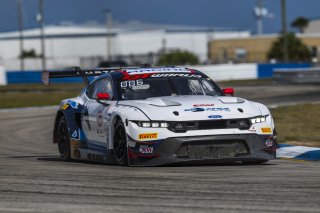 #6 Ford Mustang GT3 EVO of Cameron Lawrence and Alex Sedgwick, Dollahite Racing, GT World Challenge America, Pro, SRO America, Sebring International Raceway, Sebring, FL, May 7 - 10, 2026
 | Fabian Lagunas | www.lagunasphotography.com | 2026