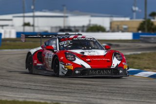 #8 Porsche 911 GT3-R (992) EVO of Michael McCann Jr. and Zachary Vanier, McCann Racing, GT World Challenge America, Pro, SRO America, Sebring International Raceway, Sebring, FL, May 7 - 10, 2026
 | Fabian Lagunas | www.lagunasphotography.com | 2026
