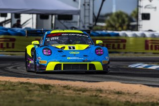 #242 Porsche 911 GT3-R (992) EVO of Therese Lahlouh and Thomas Merrill, Wright Motorsports, GT World Challenge America, Pro-Am, SRO America, Sebring International Raceway, Sebring, FL, May 7 - 10, 2026
 | Fabian Lagunas | www.lagunasphotography.com | 2026