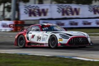 #34 Mercedes-AMG GT3 EVO of Michai Stephens and Mikael Grenier, JMF Motorsports, GT World Challenge America, Pro, SRO America, Sebring International Raceway, Sebring, FL, May 7 - 10, 2026
 | Fabian Lagunas | www.lagunasphotography.com | 2026