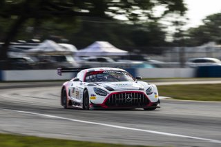 #34 Mercedes-AMG GT3 EVO of Michai Stephens and Mikael Grenier, JMF Motorsports, GT World Challenge America, Pro, SRO America, Sebring International Raceway, Sebring, FL, May 7 - 10, 2026
 | Fabian Lagunas | www.lagunasphotography.com | 2026