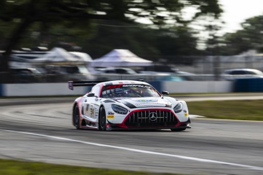 #34 Mercedes-AMG GT3 EVO of Michai Stephens and Mikael Grenier, JMF Motorsports, GT World Challenge America, Pro, SRO America, Sebring International Raceway, Sebring, FL, May 7 - 10, 2026
 | Fabian Lagunas | www.lagunasphotography.com | 2026