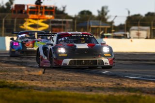 #28 Porsche 911 GT3-R (992) EVO of JP Martinez and Jan Heylen, RS1, GT World Challenge America, Pro-Am, SRO America, Sebring International Raceway, Sebring, FL, May 7 - 10, 2026
 | Fabian Lagunas | www.lagunasphotography.com | 2026