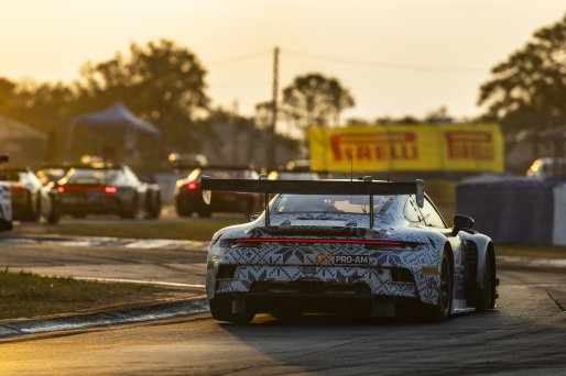 #017 Porsche 911 GT3-R (992) EVO of Michael Clark and Colin Braun, Kellymoss, GT World Challenge America, Pro-Am, SRO America, Sebring International Raceway, Sebring, FL, May 7 - 10, 2026
 | Fabian Lagunas | www.lagunasphotography.com | 2026