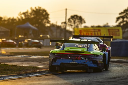 #242 Porsche 911 GT3-R (992) EVO of Therese Lahlouh and Thomas Merrill, Wright Motorsports, GT World Challenge America, Pro-Am, SRO America, Sebring International Raceway, Sebring, FL, May 7 - 10, 2026
 | Fabian Lagunas | www.lagunasphotography.com | 2026