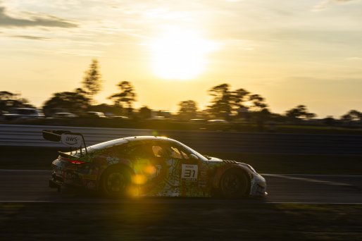 #31 Porsche 911 GT3-R (992) EVO of Dave Musial Jr. and Ryan Yardley, Wright Motorsports, GT World Challenge America, Pro-Am, SRO America, Sebring International Raceway, Sebring, FL, May 7 - 10, 2026
 | Fabian Lagunas | www.lagunasphotography.com | 2026