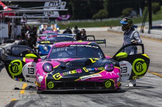#13 Porsche 911 GT3-R (992) EVO of Todd Parriott and Riley Dickinson, Kellymoss, GT World Challenge America, Pro-Am, SRO America, Road Atlanta, Braselton, GA, June 12 - 14, 2026
 | Fabian Lagunas | www.lagunasphotography.com | 2026
