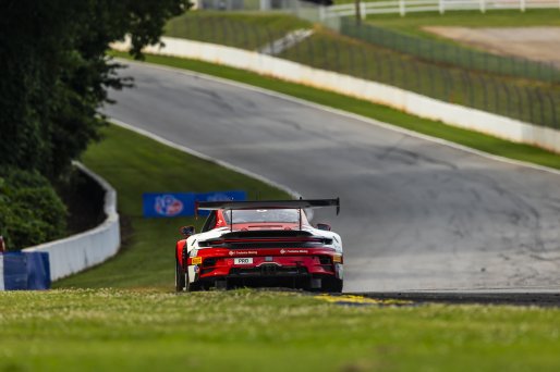 #8 Porsche 911 GT3-R (992) EVO of Michael McCann Jr. and Zachary Vanier, McCann Racing, GT World Challenge America, Pro, SRO America, Road Atlanta, Braselton, GA, June 12 - 14, 2026
 | Fabian Lagunas | www.lagunasphotography.com | 2026