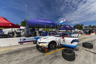 #6 Ford Mustang GT3 EVO of Cameron Lawrence and Alex Sedgwick, Dollahite Racing, GT World Challenge America, Pro, SRO America, Road Atlanta, Braselton, GA, June 12 - 14, 2026
 | Fabian Lagunas | www.lagunasphotography.com | 2026
