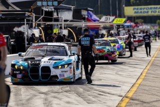 #29 BMW M4 GT3 EVO of Justin Rothberg and Robby Foley, Turner Motorsport, GT World Challenge America, Pro, SRO America, Road Atlanta, Braselton, GA, June 12 - 14, 2026, Pitlane
 | Fabian Lagunas | www.lagunasphotography.com | 2026