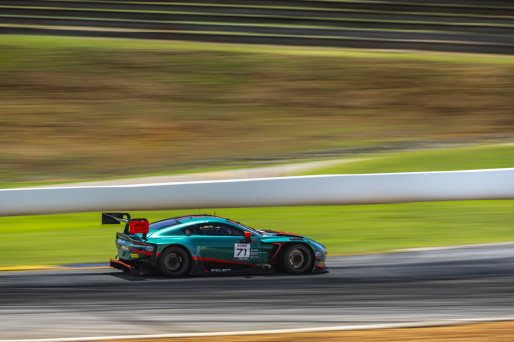 #71 Aston Martin Vantage AMR GT3 EVO of Frank Depew and Robin Liddell, Rebel Rock Racing, GT World Challenge America, Pro-Am, SRO America, Road Atlanta, Braselton, GA, June 12 - 14, 2026
 | Fabian Lagunas | www.lagunasphotography.com | 2026