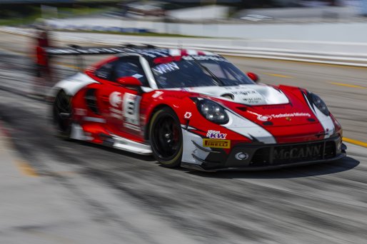 #8 Porsche 911 GT3-R (992) EVO of Michael McCann Jr. and Zachary Vanier, McCann Racing, GT World Challenge America, Pro, SRO America, Road Atlanta, Braselton, GA, June 12 - 14, 2026
 | Fabian Lagunas | www.lagunasphotography.com | 2026