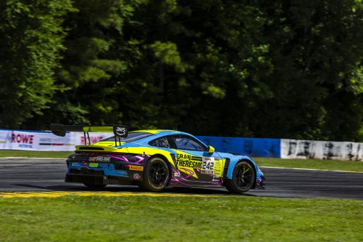 #242 Porsche 911 GT3-R (992) EVO of Therese Lahlouh and Thomas Merrill, Wright Motorsports, GT World Challenge America, Pro-Am, SRO America, Road Atlanta, Braselton, GA, June 12 - 14, 2026
 | Fabian Lagunas | www.lagunasphotography.com | 2026