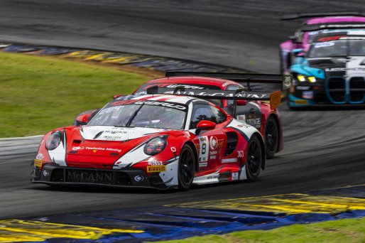 #8 Porsche 911 GT3-R (992) EVO of Michael McCann Jr. and Zachary Vanier, McCann Racing, GT World Challenge America, Pro, SRO America, Road Atlanta, Braselton, GA, June 12 - 14, 2026
 | Fabian Lagunas | www.lagunasphotography.com | 2026