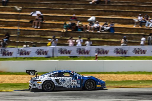 #017 Porsche 911 GT3-R (992) EVO of Michael Clark and Colin Braun, Kellymoss, GT World Challenge America, Pro-Am, SRO America, Road Atlanta, Braselton, GA, June 12 - 14, 2026
 | Fabian Lagunas | www.lagunasphotography.com | 2026