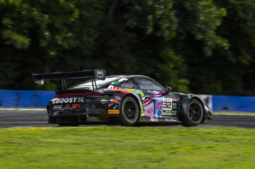 #32 Porsche 911 GT3-R (992) EVO of Kyle Washington and Tom Sargent, GMG Racing, GT World Challenge America, Pro-Am, SRO America, Road Atlanta, Braselton, GA, June 12 - 14, 2026
 | Fabian Lagunas | www.lagunasphotography.com | 2026