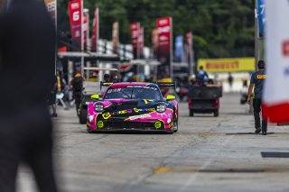 #13 Porsche 911 GT3-R (992) EVO of Todd Parriott and Riley Dickinson, Kellymoss, GT World Challenge America, Pro-Am, SRO America, Road Atlanta, Braselton, GA, June 12 - 14, 2026, Paddock
 | Fabian Lagunas | www.lagunasphotography.com | 2026