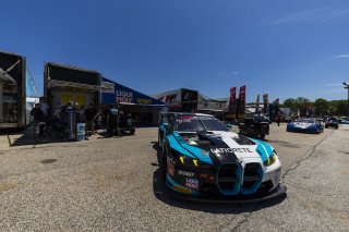 Paddock, #29 BMW M4 GT3 EVO of Justin Rothberg and Robby Foley, Turner Motorsport, GT World Challenge America, Pro, SRO America, Road Atlanta, Braselton, GA, June 12 - 14, 2026
 | Fabian Lagunas | www.lagunasphotography.com | 2026