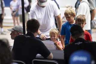 Autograph Session, #13 Porsche 911 GT3-R (992) EVO of Todd Parriott and Riley Dickinson, Kellymoss, GT World Challenge America, Pro-Am, SRO America, Road Atlanta, Braselton, GA, June 12 - 14, 2026
 | Andrew Miterko Photography LLC &copy;2026