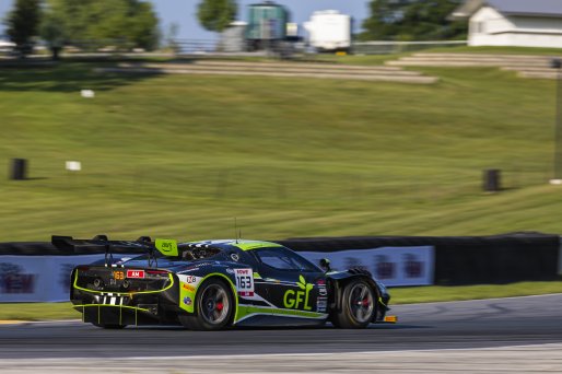 #163 Ferrari 296 GT3 EVO of Jay Schreibman and Benny Simonsen, AF Corse USA, GT World Challenge America, Am, SRO America, Road America, Elkhart Lake, WI, Aug 27 - 30, 2026
 | Fabian Lagunas | www.lagunasphotography.com | 2026