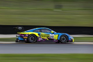 #242 Porsche 911 GT3-R (992) EVO of Therese Lahlouh and Thomas Merrill, Wright Motorsports, GT World Challenge America, Pro-Am, SRO America, Road America, Elkhart Lake, WI, Aug 27 - 30, 2026
 | Fabian Lagunas | www.lagunasphotography.com | 2026