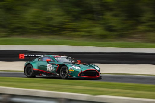 #71 Aston Martin Vantage AMR GT3 EVO of Frank Depew and Robin Liddell, Rebel Rock Racing, GT World Challenge America, Pro-Am, SRO America, Road America, Elkhart Lake, WI, Aug 27 - 30, 2026
 | Fabian Lagunas | www.lagunasphotography.com | 2026