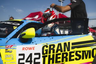 #242 Porsche 911 GT3-R (992) EVO of Therese Lahlouh and Thomas Merrill, Wright Motorsports, GT World Challenge America, Pro-Am, SRO America, Road America, Elkhart Lake, WI, Aug 27 - 30, 2026
 | Fred Hardy | Echo & Origin | www.echoandorigin.studio &copy;2026