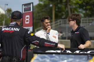 #8 Porsche 911 GT3-R (992) EVO of Michael McCann Jr. and Zachary Vanier, McCann Racing, GT World Challenge America, Pro, SRO America, Road America, Elkhart Lake, WI, Aug 27 - 30, 2026
 | Fabian Lagunas | www.lagunasphotography.com | 2026