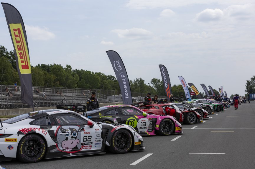 #88 Porsche 911 GT3-R (992) EVO of John Gilliland and Loek Hartog, Kellymoss, GT World Challenge America, Pro-Am, SRO America, Road America, Elkhart Lake, WI, Aug 27 - 30, 2026
