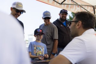 Autograph Session, GT World Challenge America, SRO America, Road America, Elkhart Lake, WI, Aug 27 - 30, 2026, Fan Interactions
 | Fabian Lagunas | www.lagunasphotography.com | 2026