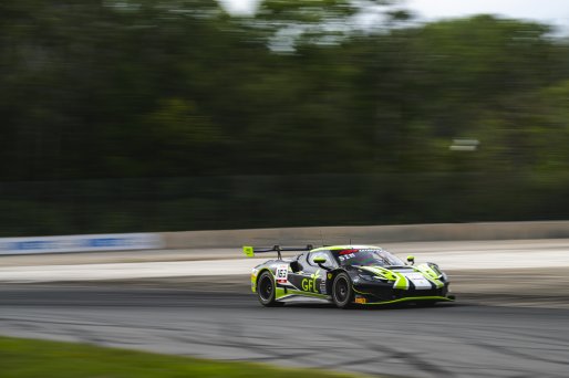 #163 Ferrari 296 GT3 EVO of Jay Schreibman and Benny Simonsen, AF Corse USA, GT World Challenge America, Am, SRO America, Road America, Elkhart Lake, WI, Aug 27 - 30, 2026
 | Fred Hardy | Echo & Origin | www.echoandorigin.studio &copy;2026