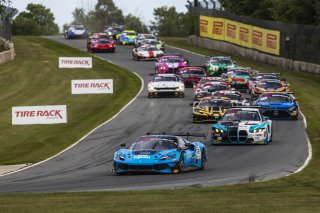 Race Start, #12 Ferrari 296 GT3 EVO of Matias Perez Companc and Miguel Molina, AF Corse USA, GT World Challenge America, Pro, SRO America, Road America, Elkhart Lake, WI, Aug 27 - 30, 2026
 | Fabian Lagunas | www.lagunasphotography.com | 2026