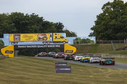 Race Start, #71 Aston Martin Vantage AMR GT3 EVO of Frank Depew and Robin Liddell, Rebel Rock Racing, GT World Challenge America, Pro-Am, SRO America, Road America, Elkhart Lake, WI, Aug 27 - 30, 2026
 | Fabian Lagunas | www.lagunasphotography.com | 2026