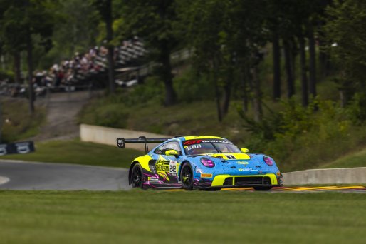 #242 Porsche 911 GT3-R (992) EVO of Therese Lahlouh and Thomas Merrill, Wright Motorsports, GT World Challenge America, Pro-Am, SRO America, Road America, Elkhart Lake, WI, Aug 27 - 30, 2026
 | Fabian Lagunas | www.lagunasphotography.com | 2026